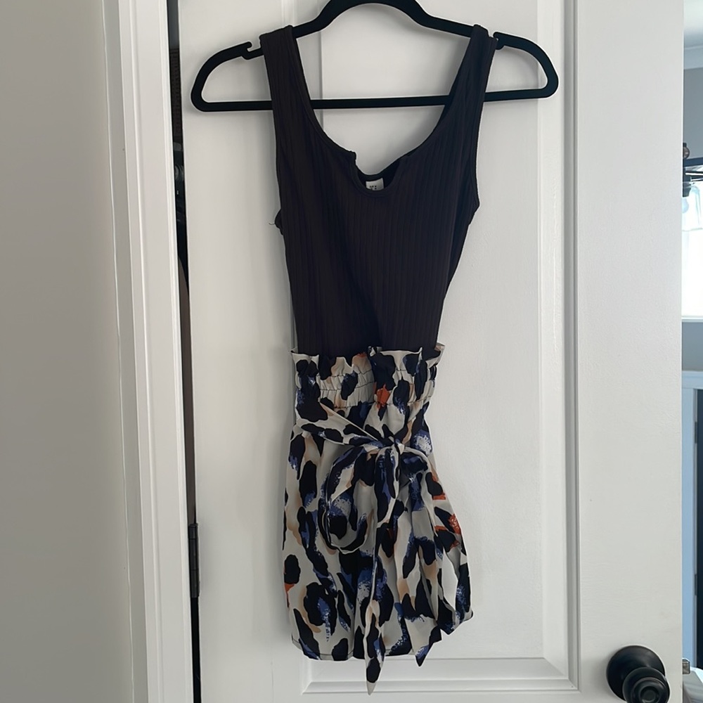 Women’s Jumper - Black Top with Colored Bottom